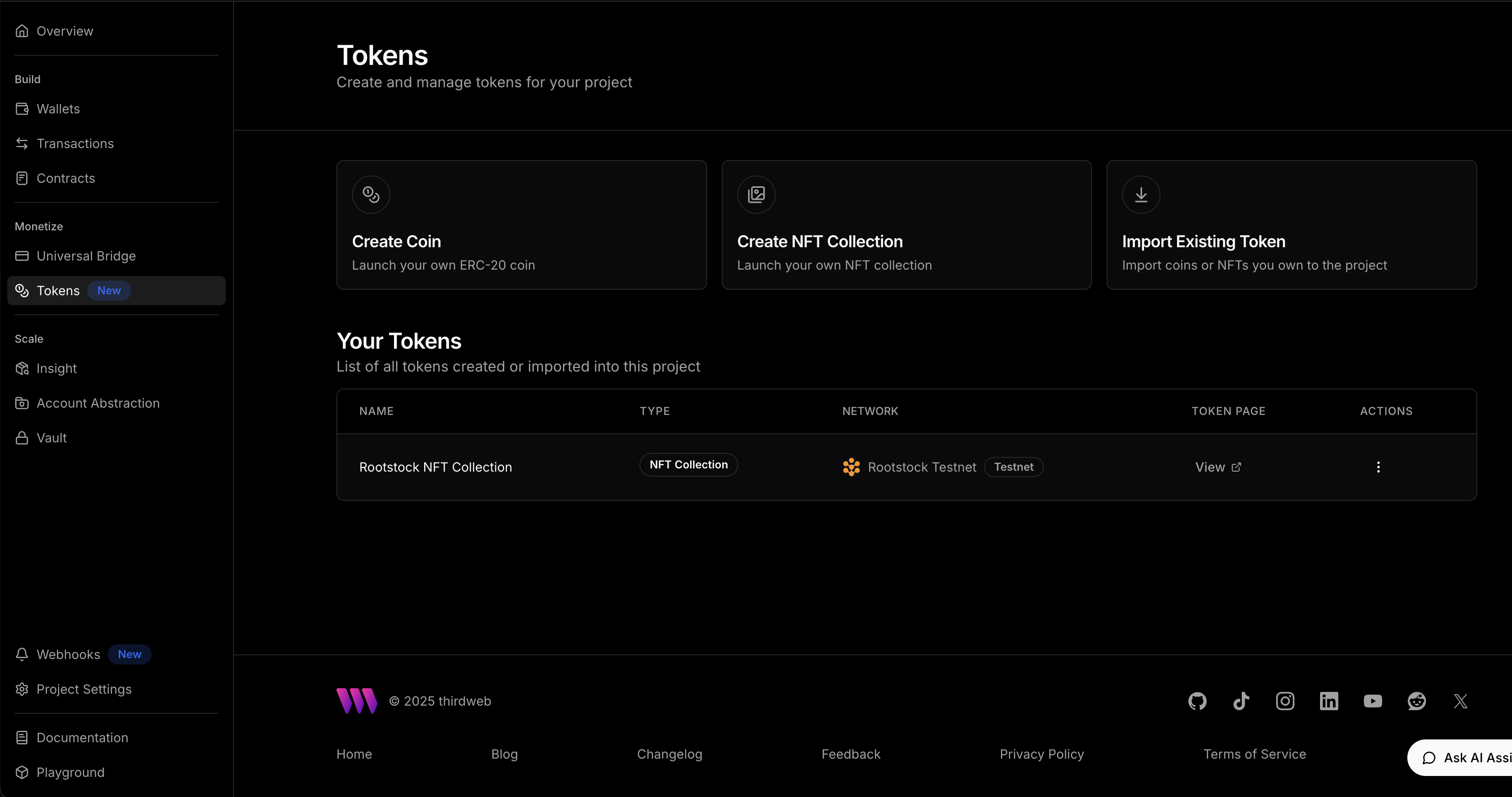 Thirdweb - View Token Metadata